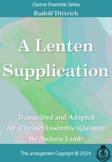 A Lenten Supplication P.O.D cover